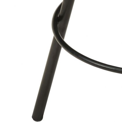 Бар табуретки, 4 бр, грубо мангово дърво