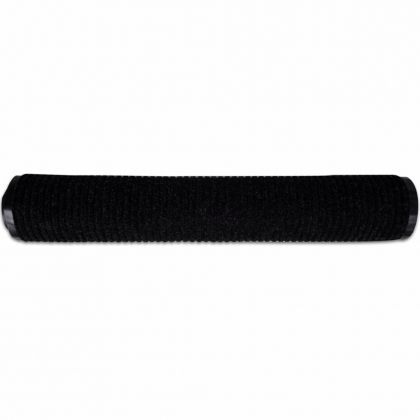 Изтривалка за врата, черна, 117x220 см, PVC