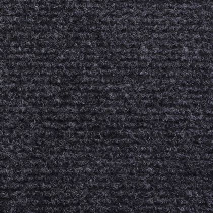 Изложбен килим, набразден, 1,2x10 м, антрацит