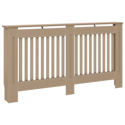 Параван за радиатор, 152x19x81,5 см, МДФ