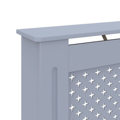 Параван за радиатор, антрацит, 152x19x81,5 см, МДФ