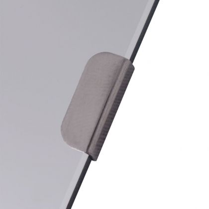 Огледални плочки без рамки, стъкло, 16 бр, 20,5 см