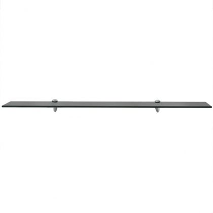 Подвижни рафтове, 2 бр, стъкло, 100x20 см, 8 мм