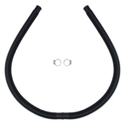 Извити соларни панели за отопление на басейн, 2 бр, 110x65 см