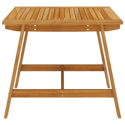 Градински трапезен комплект, 3 части, тъмносив