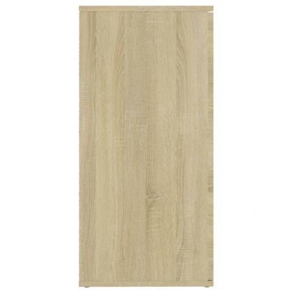 Бюфет, дъб сонома, 160x36x75 см, инженерно дърво
