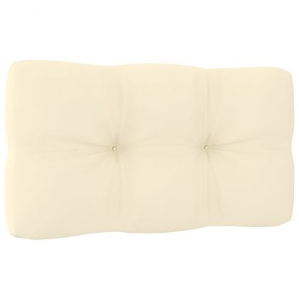 Градински лаундж комплект, 4 части, с възглавници, бор масив