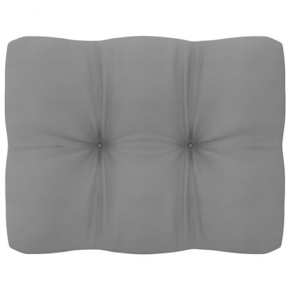 Градински лаундж комплект, 8 части, с възглавници, бор масив