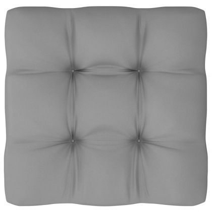 Градински лаундж комплект, 5 части, с възглавници, бор масив