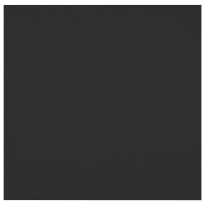 Нощно шкафче, черно, 30,5x30x30 см, инженерно дърво