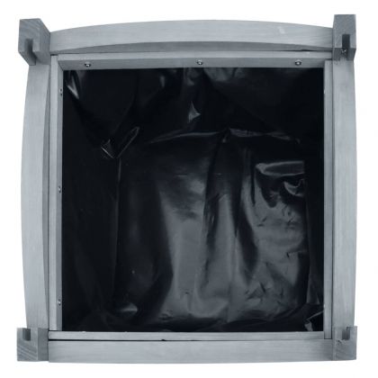 Градински повдигнати легла, 2 бр, 30x30x30 см, ела масив