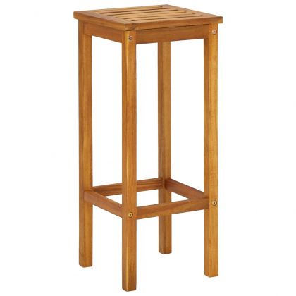 Балконски бар комплект, 3 части, акациево дърво масив