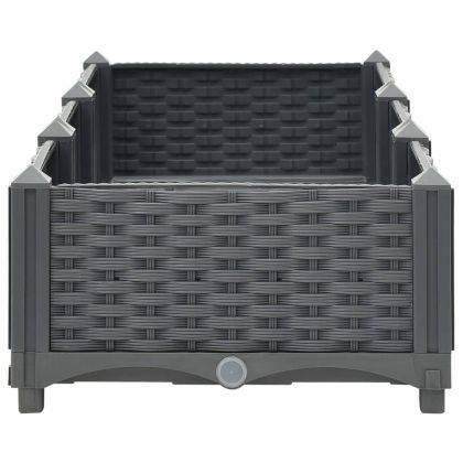 Повдигната леха, 120x40x23 см, полипропилен