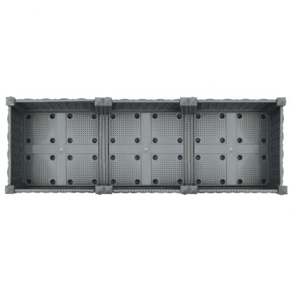 Повдигната леха, 120x40x23 см, полипропилен