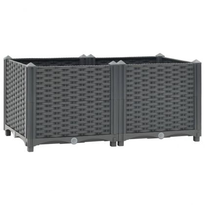 Повдигната леха, 80x40x38 см, полипропилен