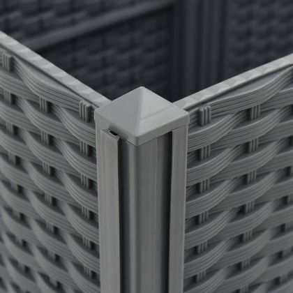 Повдигната леха, 80x40x38 см, полипропилен