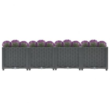 Повдигната леха, 160x40x38 см, полипропилен