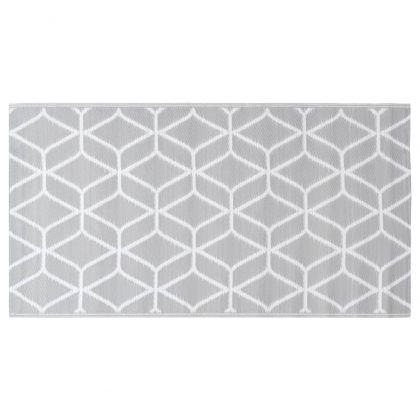 Килим за открито, ARAKIL сив, 120x180 см, PP