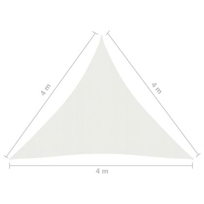 Платно-сенник, 160 г/м², бяло, 4x4x4 м, HDPE