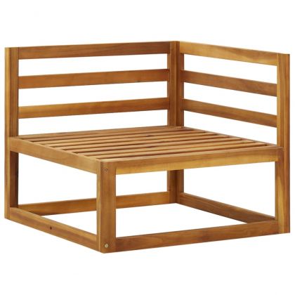 Модулни ъглови дивани с възглавници, 2 бр, кремавобели