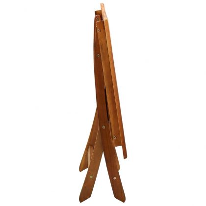 Сгъваема градинска маса, 120x70x75 см, акациево дърво масив