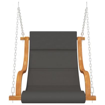 Люлеещ се стол без рамка с възглавница, извито дърво