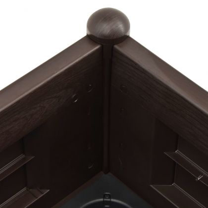 Градинска висока леха, PP, мока, 100x43x35 см