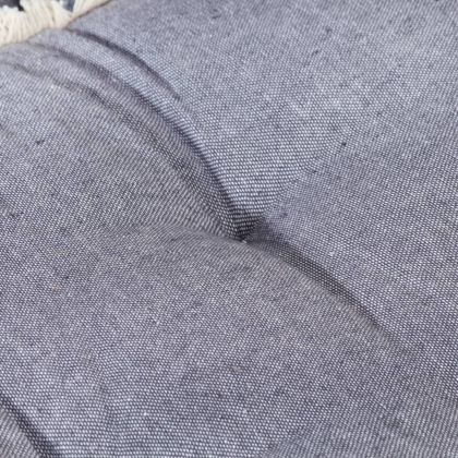 Възглавница за палетен диван, антрацит, 120x80x10 см