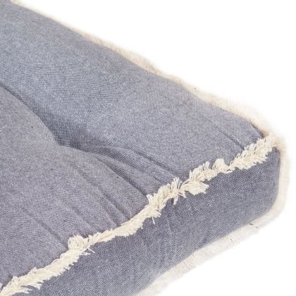 Възглавница за палетен диван, антрацит, 120x80x10 см