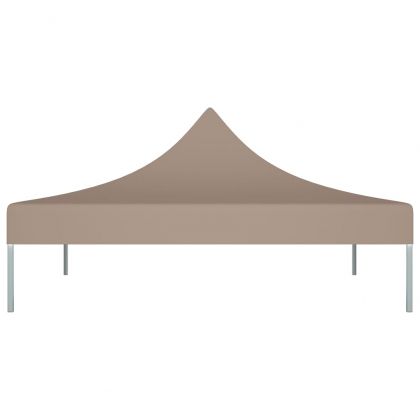 Покривало за парти шатра, 3х3 м, таупе, 270 г/м²