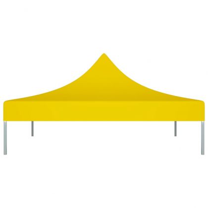 Покривало за парти шатра, 3х3 м, жълто, 270 г/м²