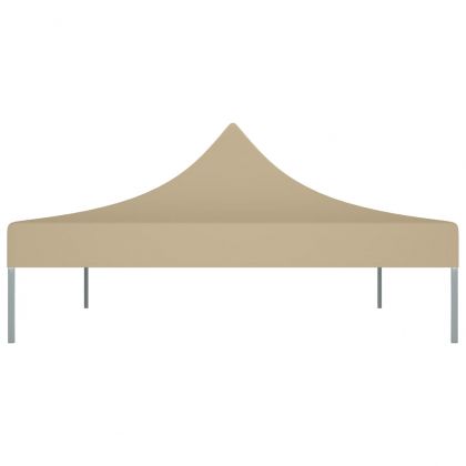 Покривало за парти шатра, 4x3 м, бежово, 270 г/м²