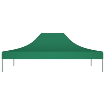 Покривало за парти шатра, 4x3 м, зелено, 270 г/м²