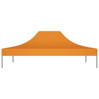 Покривало за парти шатра, 4x3 м, оранжево, 270 г/м²