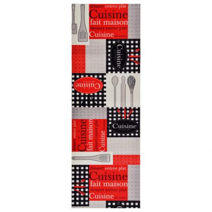 Кухненско килимче, перимо, надпис "Cuisine", 60x300 см