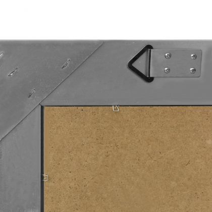 Стенно огледало, бароков стил, 50x80 см, черно