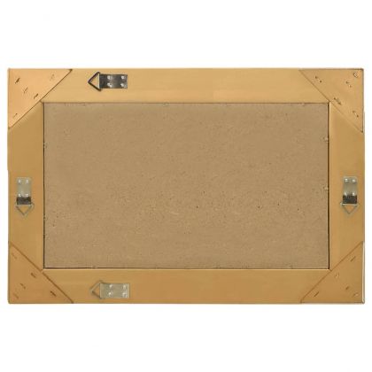 Стенно огледало, бароков стил, 60x40 см, златисто