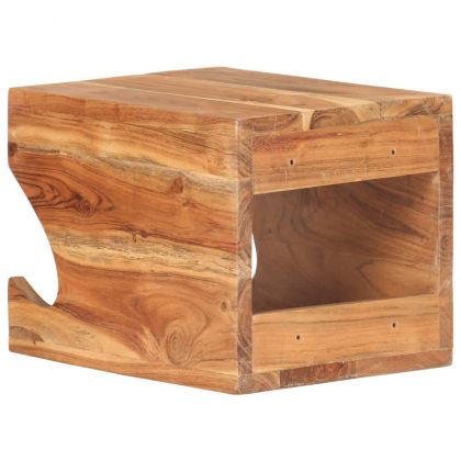 Стенна стойка за велосипед, 35x25x25 см, акациево дърво масив