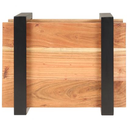 Нощно шкафче, 50x40x40 см, акация масив