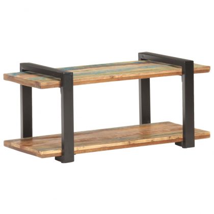 ТВ шкаф, 90x40x40 см, регенерирано дърво масив