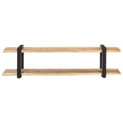 ТВ шкаф, 160x40x40 см, грубо мангово дърво масив