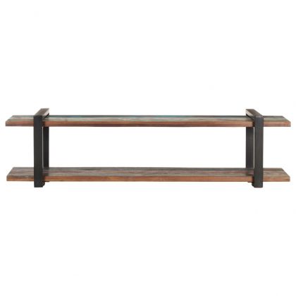 ТВ шкаф, 160x40x40 см, регенерирано дърво масив