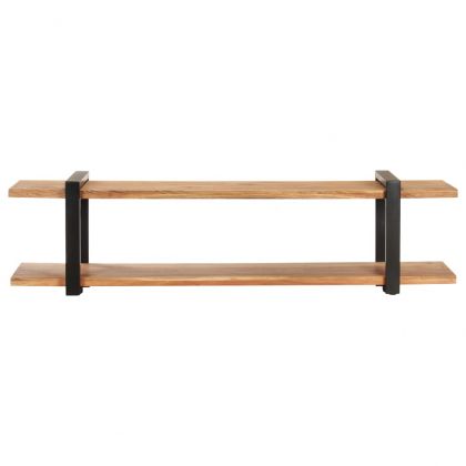 ТВ шкаф, 160x40x40 см, акациево дърво масив