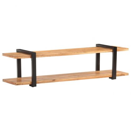 ТВ шкаф, 160x40x40 см, акациево дърво масив