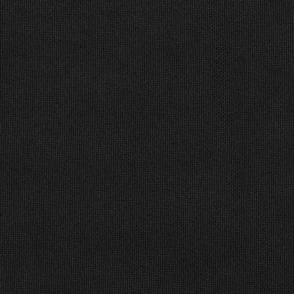 Затъмняващи завеси с куки имитация лен 2 бр черни 140x245 см