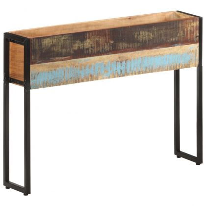 Плантер, 90x20x68 см, регенерирано дърво масив