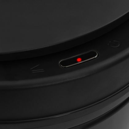 Кош за смет с автоматичен сензор 60 л въглеродна стомана черен