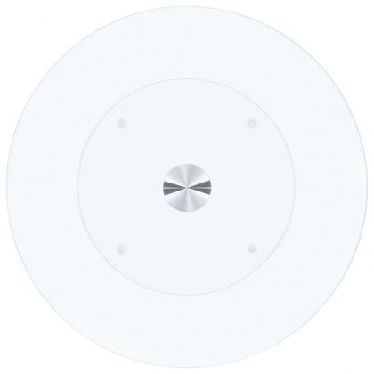 Кафе маса, прозрачна, 40 cм, закалено стъкло