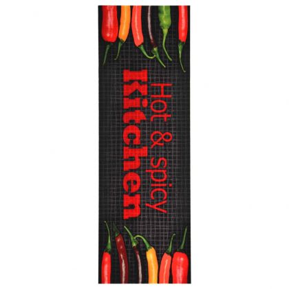 Кухненско килимче, перимо, надпис Hot&Spicy, 60x180 см