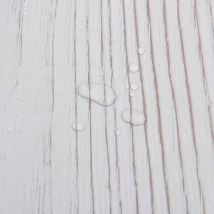 Самозалепващи подови дъски, 55 бр, PVC, 5,11 м², светлосиви